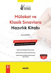 THEMIS - Mülakat ve Klasik Sınavlara Hazırlık Kitabı - Seçkin Yayıncılık