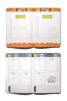 Thinkbook 15X21,5 Zamansız Kediler Ajandası Balkon - 3