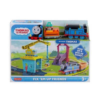 Thomas Friends Carly ve Sandy Oyun Seti HDY58 - 4