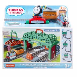 Thomas Ve Arkadaşları - Knapford İstasyonu Oyun Seti Hgx63 - Thomas Friends