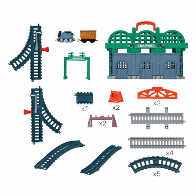 Thomas Ve Arkadaşları - Knapford İstasyonu Oyun Seti Hgx63 - 3