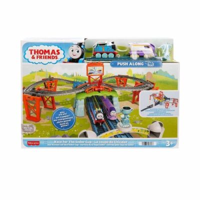 Thomas ve Arkadaşları - Sodor Kupası Yarışı Oyun Seti HFW03 - 6