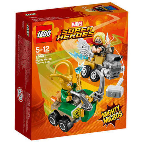 Lego Super Heroes Mighty Micros Thor Lokiye Karşı