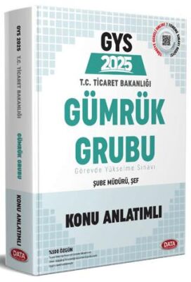 GYS Ticaret Bakanlığı GYS Gümrük Gümrük Grubu Konu Anlatımlı - 1