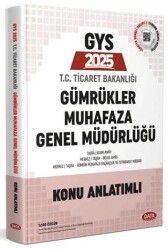 Ticaret Bakanlığı Gümrükler Muhafaza Genel Müdürlüğü GYS Konu Anlatımlı - Data Yayınları