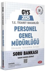 Ticaret Bakanlığı Personel Genel Müdürlüğü GYS Soru Bankası - Data Yayınları