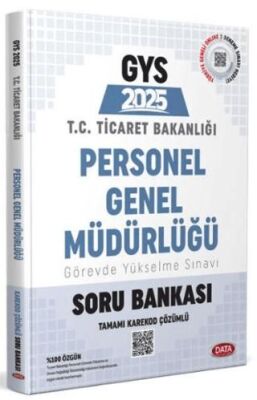 Ticaret Bakanlığı Personel Genel Müdürlüğü GYS Soru Bankası - 1