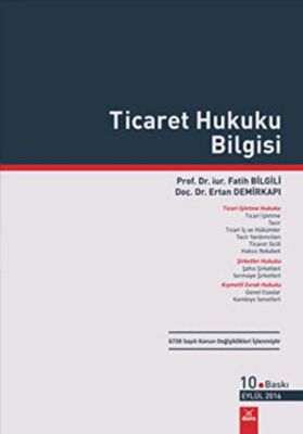 Ticaret Hukuku Bilgisi kapağı