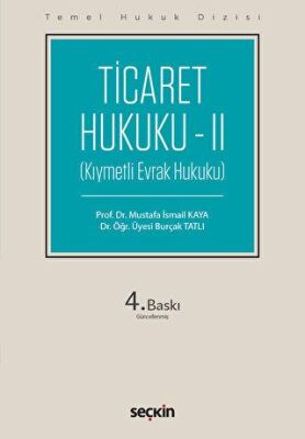 Ticaret Hukuku – II THD - 1