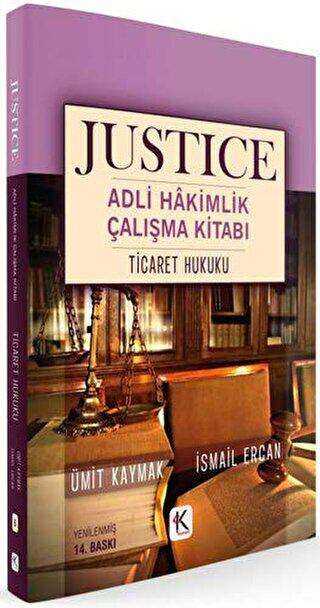 Ticaret Hukuku - Justice Adli Hakimlik Çalışma Kitabı