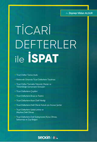 Ticari Defterler ile İspat - Seçkin Yayıncılık