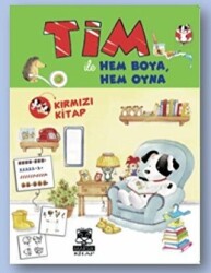 TİM ile Hem Boya Hem Oyna Kırmızı Kitap - Marsık Kitap