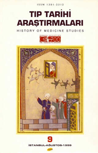 Tıp Tarihi Araştırmaları 9 History Of Medicine Studies