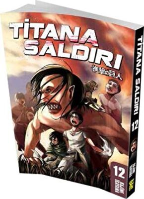 Titana Saldırı 12 kapağı
