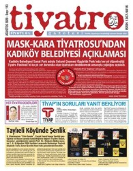 Tiyatro Gazetesi Sayı: 113 Ağustos 2020 - Tiyatro Gazetesi