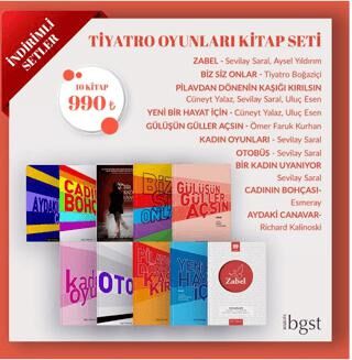 Tiyatro Oyunları Kitap Seti 10 Kitap Takım - 1