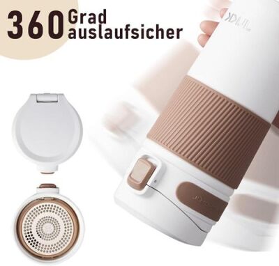 TKK T2001 450Ml Çelik Mug Kahve Bardağı Beyaz - 2