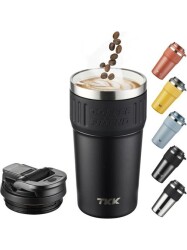 Tkk T2023 630 Ml Çelik Mug Kahve Bardağı-1 - 2