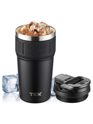 Tkk T2023 630 Ml Çelik Mug Kahve Bardağı-1 - 3