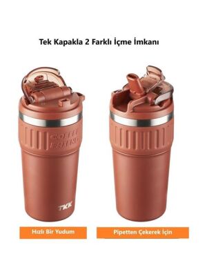 Tkk T2023 630 Ml Çelik Mug Kahve Bardağı-3 - 5