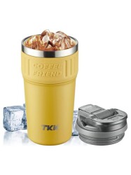 Tkk T2023 630 Ml Çelik Mug Kahve Bardağı-4 - 3