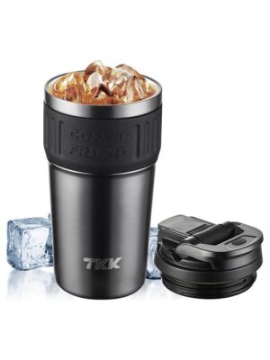 Tkk T2023 630 Ml Çelik Mug Kahve Bardağı-5 - 3