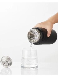 Tkk T2025 900 Ml Çelik Termos - Siyah - 4