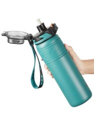 Tkk T2025 900 Ml Çelik Termos - Turkuaz - 2