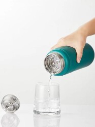 Tkk T2025 900 Ml Çelik Termos - Turkuaz - 3