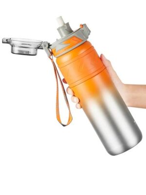 Tkk T2025 900 Ml Çelik Termos - Turuncu - 2