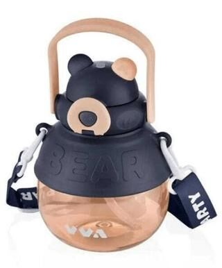 Tkk V1003 1000 Ml Boyun Askılı Trıtan Su Matarası-4 - 1