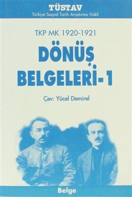 TKP MK 1920-1921 Dönüş Belgeleri-1 - 1