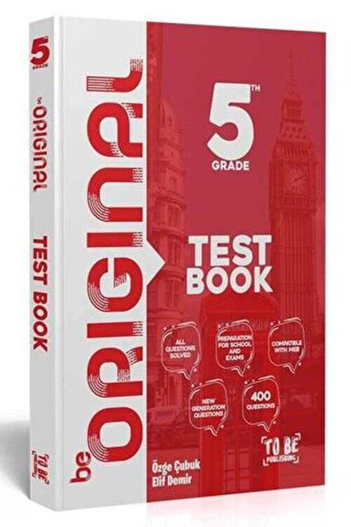 Be Original 5 Grade Test Book