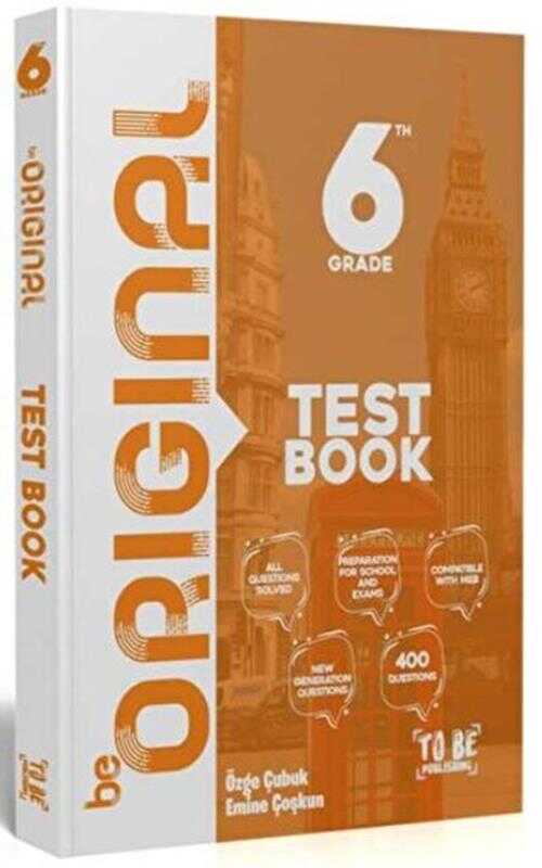 Be Original 6 Grade Test Book