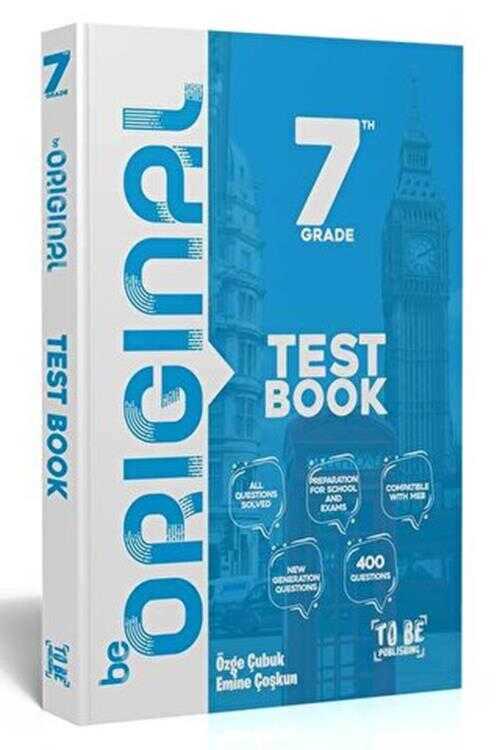 Be Original 7 Grade Test Book
