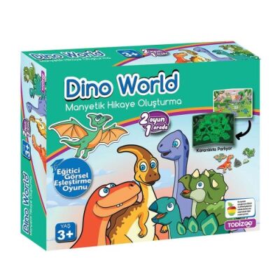 Dino World Manyetik Hikaye Oluşturma 83915 - 1