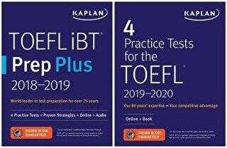 TOEFL İBT Prep Plus 2018-2019-2019-2020 2 Kitap Takım