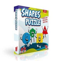 Toli Games Shapes Puzzle Parça Birleştirme Zeka Oyunu - Toli Games