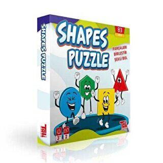 Toli Games Shapes Puzzle Parça Birleştirme Zeka Oyunu - 1
