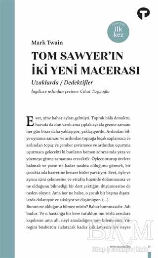 Tom Sawyer’ın İki Yeni Macerası - Turkuvaz Kitap