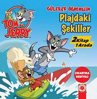 Tom ve Jerry - Zıtlıklar Parkı - Plajdaki Şekiller İki Kitap Birarada