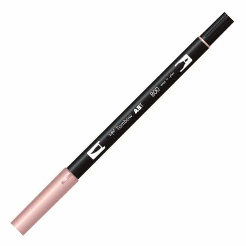 Tombow Ab-T Dual Brush Pen Grafik Kalemi Baby Pink 800