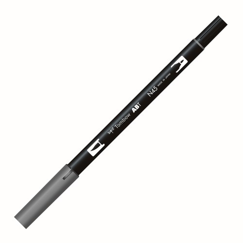 Tombow Ab-T Dual Brush Pen Grafik Kalemi Cool Gray 10 N45