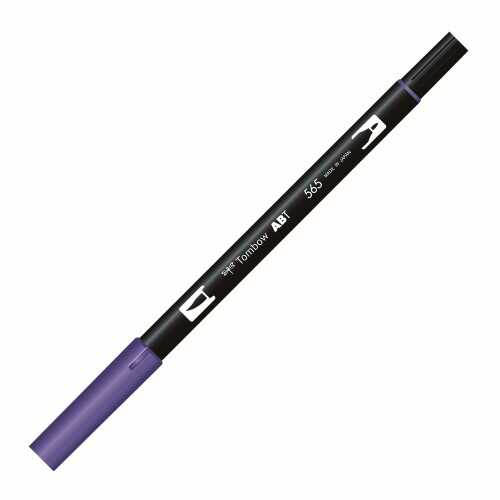 Tombow Ab-T Dual Brush Pen Grafik Kalemi Deep Blue 565
