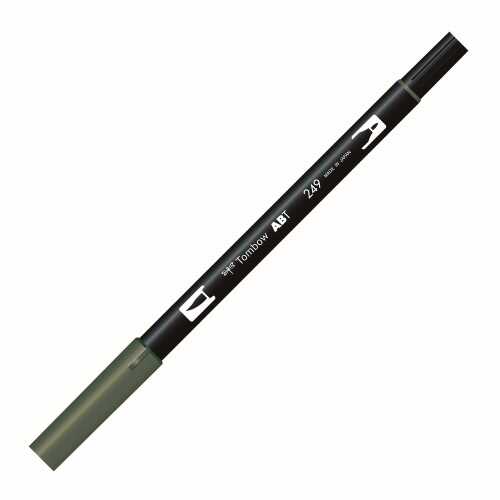 Tombow Ab-T Dual Brush Pen Grafik Kalemi Hunter Green 249