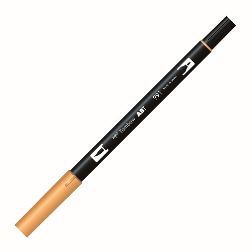 Tombow Ab-T Dual Brush Pen Grafik Kalemi Light Ochre 991