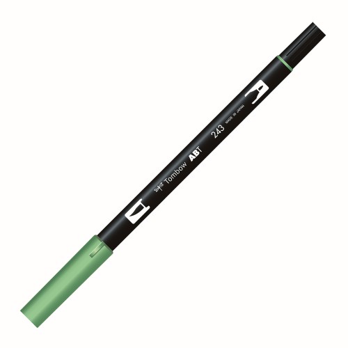 Tombow Ab-T Dual Brush Pen Grafik Kalemi Mint 243