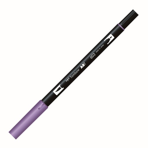 Tombow Ab-T Dual Brush Pen Grafik Kalemi Periwinkle 603