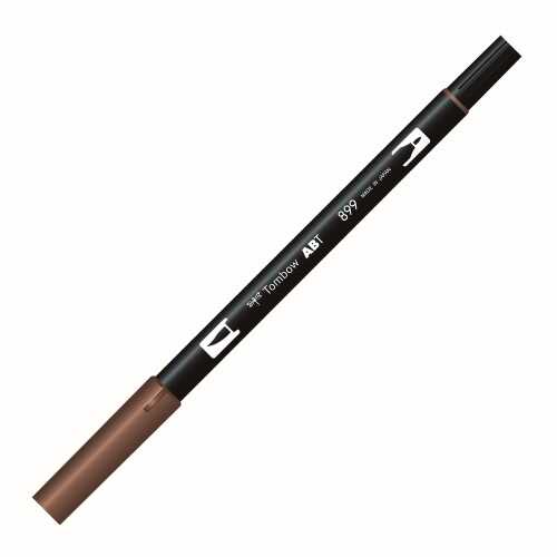 Tombow Ab-T Dual Brush Pen Grafik Kalemi Redwood 899