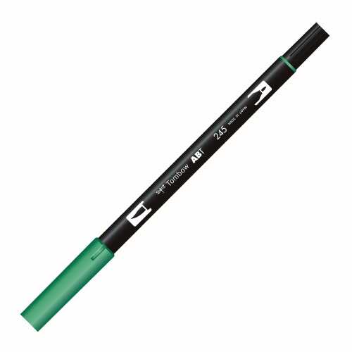 Tombow Ab-T Dual Brush Pen Grafik Kalemi Sap Green 245
